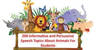 Informative and Persuasive Speech Topics on Animals